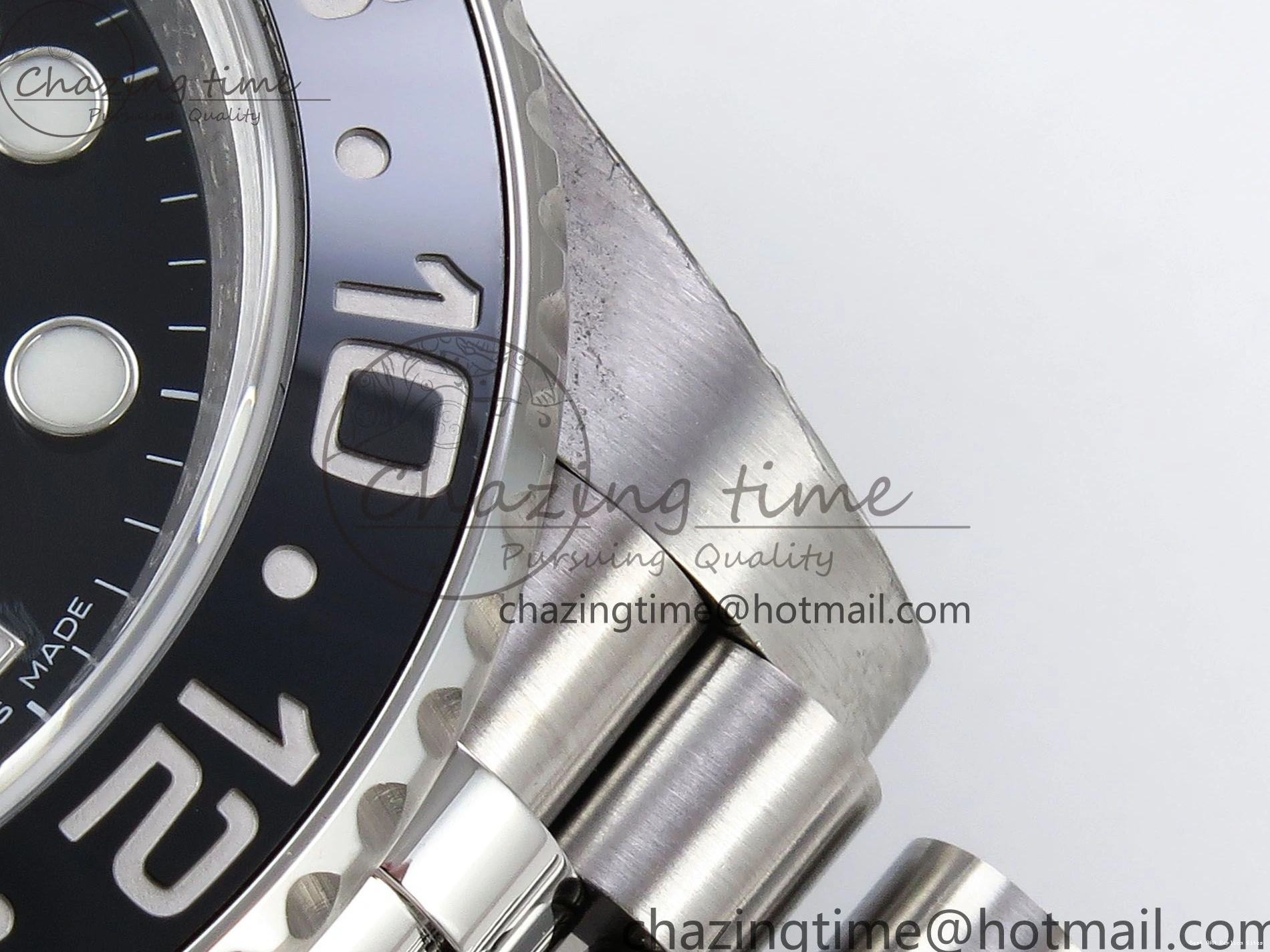 AAA Replica Watches HGF 1:1 SS VR3186 LN Edition II Master on Jubilee GMT CHS Premium Best Bracelet 116710 1460 904L 0102